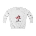 Sudadera infantil - Blanco artico - Camiseta «i merda»