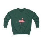Sudadera infantil - Verde botella - Camiseta «i merda»
