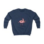 Sudadera infantil - Azul marino Oxford - Camiseta «i merda»