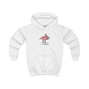 Sudadera con capucha infantil - Blanco artico - Camiseta «i merda»