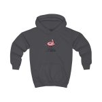Sudadera con capucha infantil - Gris marengo - Camiseta «i merda» Sudadera con capucha infantil - Gris marengo - Camiseta «i merda»