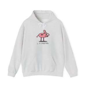 Sudadera con capucha - Gris ceniza - Camiseta «i merda»