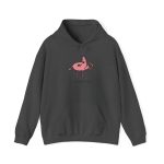 Sudadera con capucha - Gris oscuro jaspeado - Camiseta «i merda» Sudadera con capucha - Gris oscuro jaspeado - Camiseta «i merda»