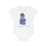 Body bebe manga corta organico - Blanco - Ses fites clares 2