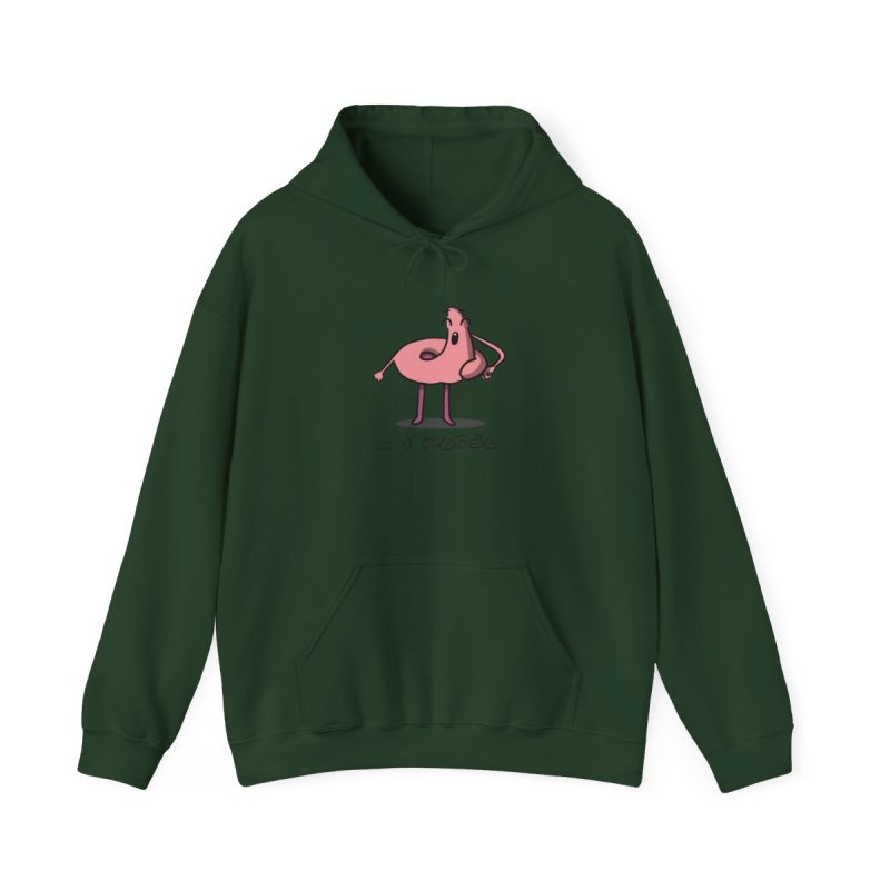 Sudadera con capucha - Verde bosque - Camiseta «i merda»
