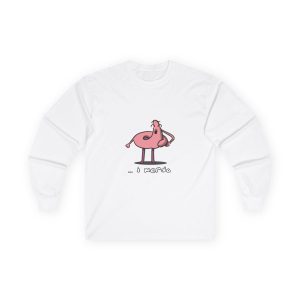 Camiseta manga larga - Blanco - Camiseta «i merda»