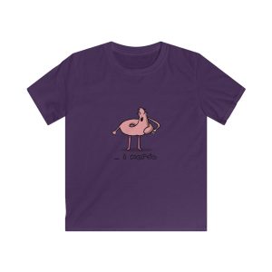 Camiseta infantil Softstyle - Morado - Camiseta «i merda»
