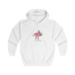 Sudadera con capucha y cremallera - Blanco artico - Camiseta «i merda» Sudadera con capucha y cremallera - Blanco artico - Camiseta «i merda»