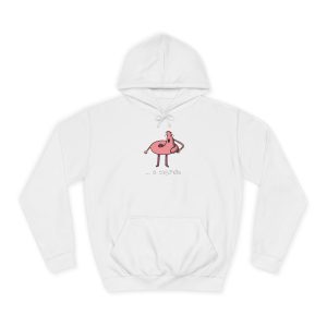 Sudadera universitaria - Blanco artico - Camiseta «i merda»