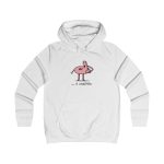 Sudadera universitaria mujer - Blanco artico - Camiseta «i merda»
