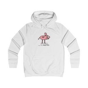 Sudadera universitaria mujer - Blanco artico - Camiseta «i merda»
