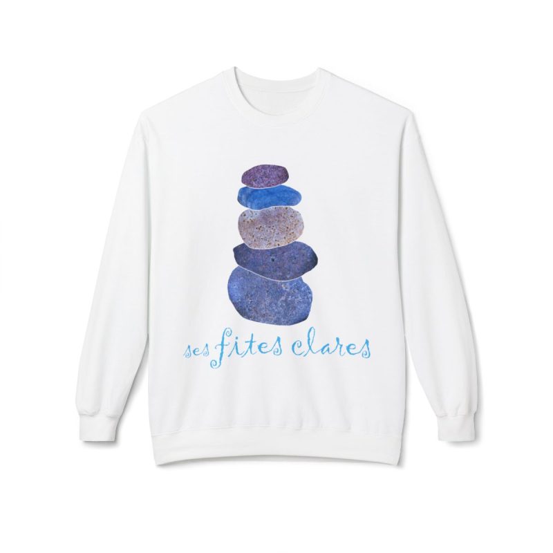 Sudadera Softstyle cuello redondo - Blanco - Ses fites clares 2