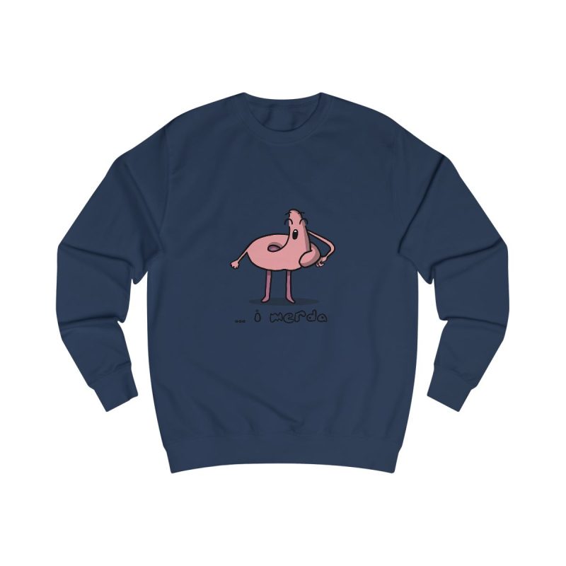 Sudadera clasica - Azul marino Oxford - Camiseta «i merda»