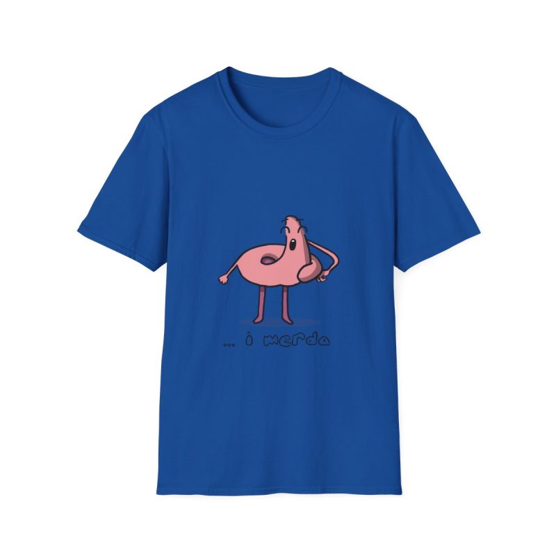 Camiseta Softstyle - Azul royal - Camiseta «i merda»