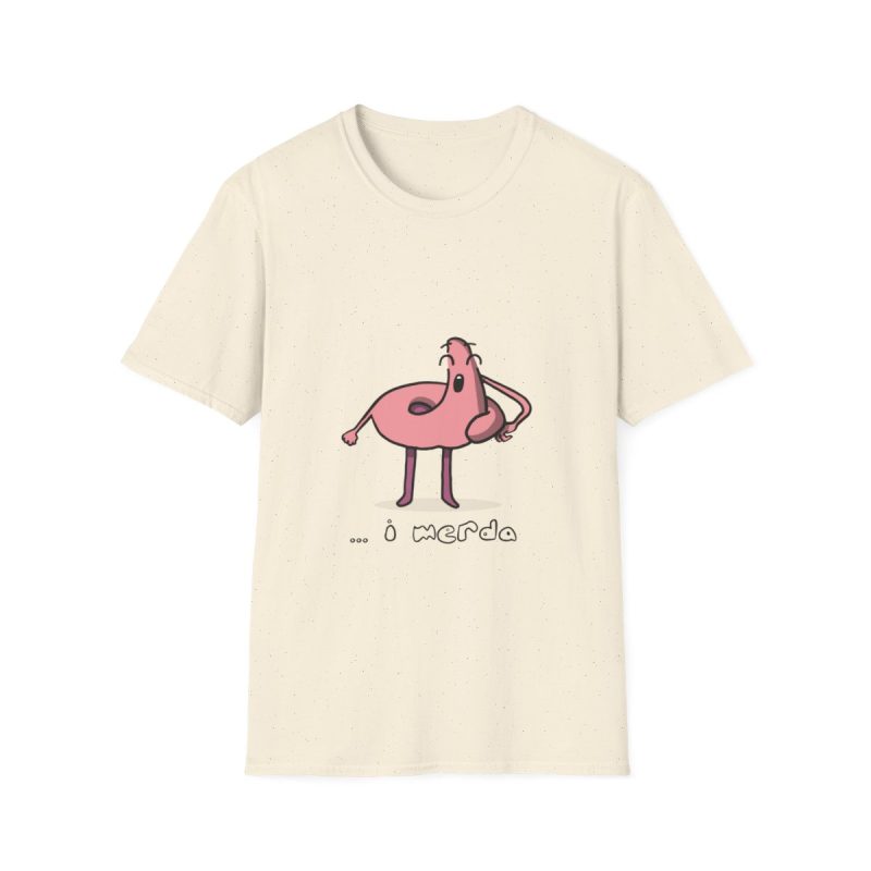 Camiseta Softstyle - Natural - Camiseta «i merda»