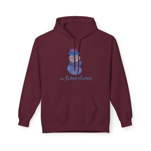 Sudadera Softstyle con capucha - Granate - Ses fites clares 2
