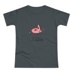 Camiseta mujer punto liso - Gris oscuro - Camiseta «i merda» Camiseta mujer punto liso - Gris oscuro - Camiseta «i merda»
