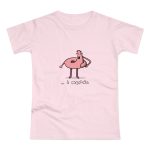 Camiseta mujer punto liso - Rosa orquidea - Camiseta «i merda» Camiseta mujer punto liso - Rosa orquidea - Camiseta «i merda»
