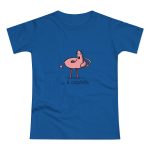 Camiseta mujer punto liso - Azul royal intenso - Camiseta «i merda» Camiseta mujer punto liso - Azul royal intenso - Camiseta «i merda»