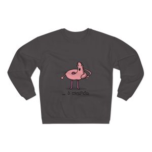 Sudadera cuello redondo premium - Antracita - Camiseta «i merda»