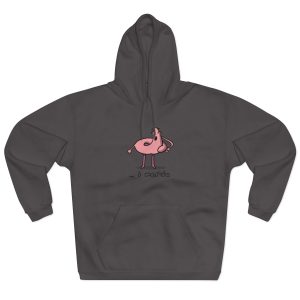 Sudadera con capucha cerrada - Antracita - Camiseta «i merda»