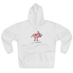 Sudadera con capucha cerrada - Blanco - Camiseta «i merda» Sudadera con capucha cerrada - Blanco - Camiseta «i merda»