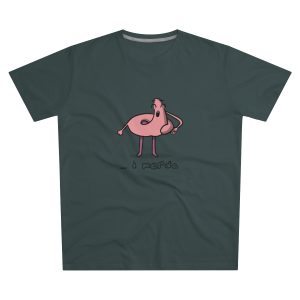 Camiseta hombre corte moderno - Gris marengo - Camiseta «i merda»