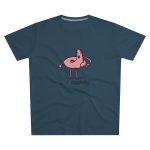 Camiseta hombre corte moderno - Azul vaquero - Camiseta «i merda» Camiseta hombre corte moderno - Azul vaquero - Camiseta «i merda»