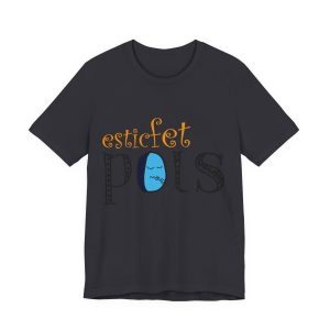 Camiseta jersey manga corta - Gris oscuro - Esic fet polç