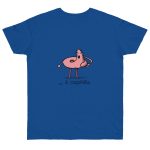 Camiseta punto liso - Azul royal intenso - Camiseta «i merda»