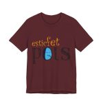 Camiseta jersey manga corta - Granate - Esic fet polç