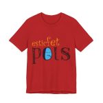 Camiseta jersey manga corta - Rojo - Esic fet polç