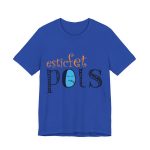 Camiseta jersey manga corta - Azul royal autentico - Esic fet polç