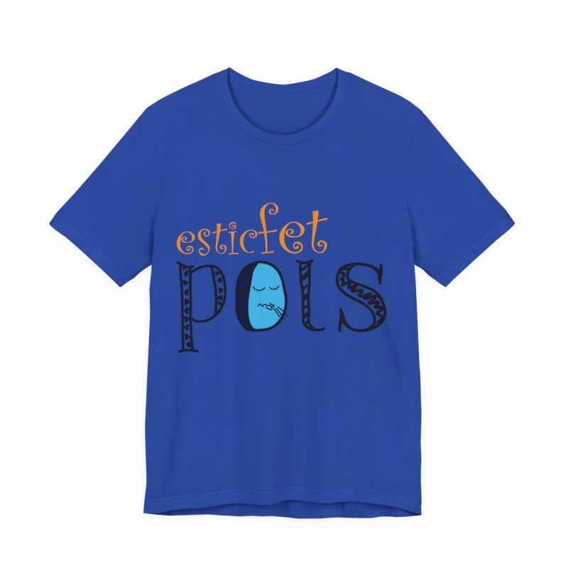 Camiseta jersey manga corta - Azul royal autentico - Esic fet polç