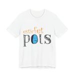 Camiseta jersey manga corta - Blanco - Esic fet polç