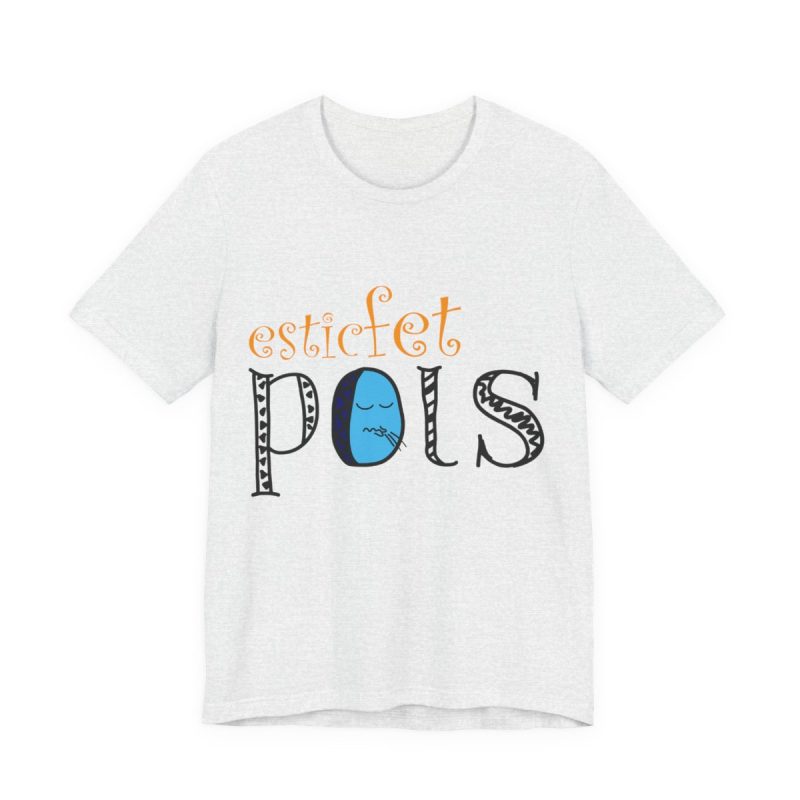 Camiseta jersey manga corta - Gris ceniza - Esic fet polç