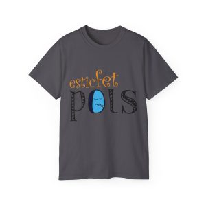 Camiseta ultra algodon - Gris marengo - Esic fet polç