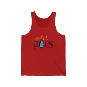 Camiseta de tirantes - Rojo - Esic fet polç