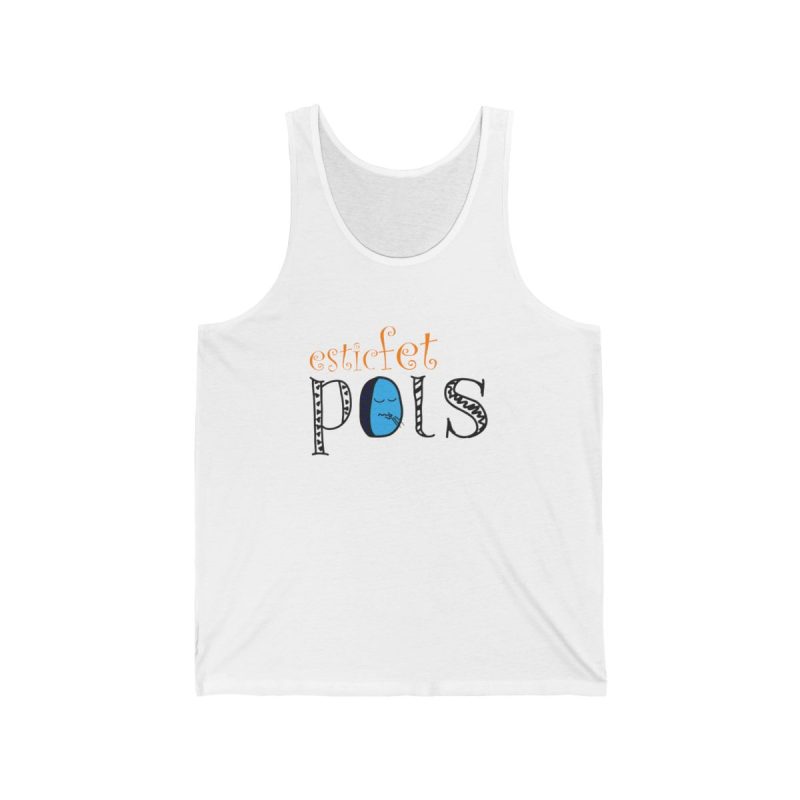 Camiseta de tirantes - Blanco - Esic fet polç
