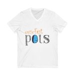Camiseta cuello de pico - Blanco - Esic fet polç