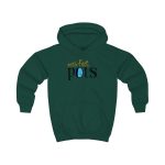 Sudadera con capucha infantil - Verde botella - Esic fet polç Sudadera con capucha infantil - Verde botella - Esic fet polç