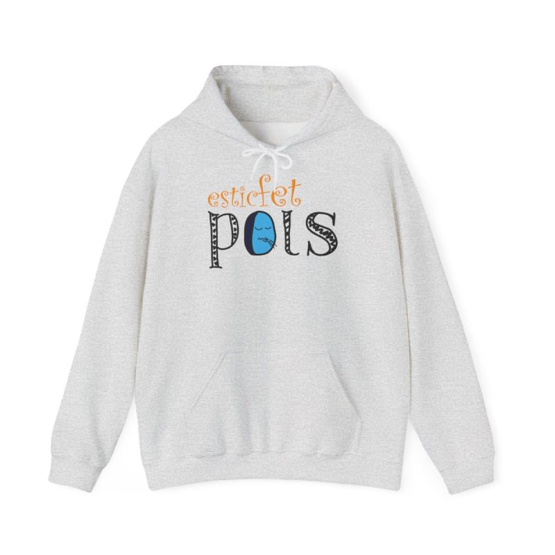 Sudadera con capucha - Gris ceniza - Esic fet polç Sudadera con capucha - Gris ceniza - Esic fet polç