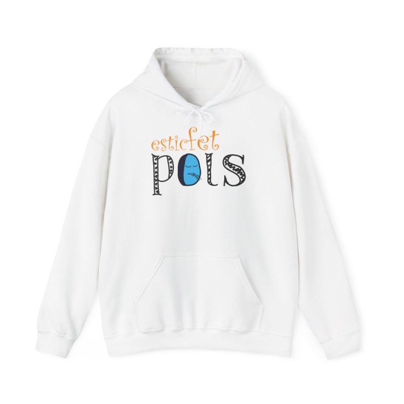 Sudadera con capucha - Blanco - Esic fet polç
