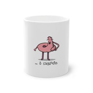 Taza estandar 325 ml - Blanco - Camiseta «i merda»