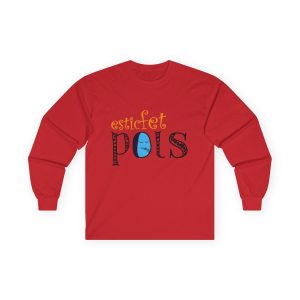 Camiseta manga larga - Rojo - Esic fet polç