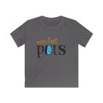 Camiseta infantil Softstyle - Gris marengo - Esic fet polç