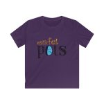 Camiseta infantil Softstyle - Morado - Esic fet polç