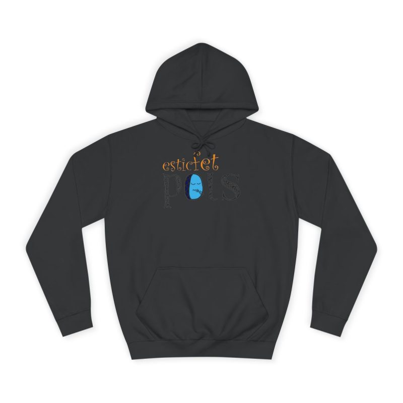 Sudadera universitaria - Negro azabache - Esic fet polç