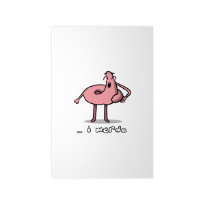 Poster en papel fotografico - Camiseta «i merda»