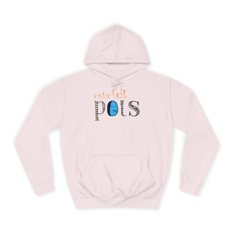 Sudadera universitaria - Rosa bebe - Esic fet polç
